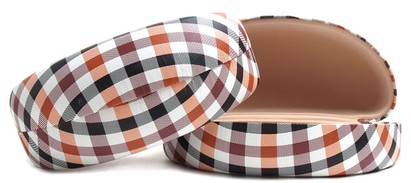 Image #1 of Women's and Men's Extra Large Plaid Reading Glasses Case