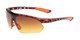 Angle of The Outback Driving Bifocal Reading Sunglasses in Tortoise/Orange with Amber, Women's and Men's Sport & Wrap-Around Reading Sunglasses