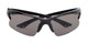 Folded of The Phoenix Bifocal Reading Sunglasses in Black with Smoke