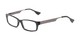 Angle of Prospect by felix + iris in Gunmetal Grey, Women's and Men's Rectangle Reading Glasses