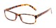 Angle of The Vancouver Bifocal in Tortoise, Women's and Men's Rectangle Reading Glasses
