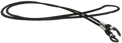 Angle of Classic Neck Cord in Black, Women's and Men's  Neck Cords