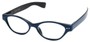 Angle of The Cat in Blue and Black, Women's Cat Eye Reading Glasses