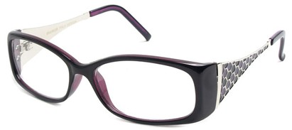 Angle of The Ariel in Black and Purple, Women's and Men's  