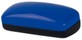 Angle of Large Colorblock Case in Blue/Black, Women's and Men's  Hard Cases