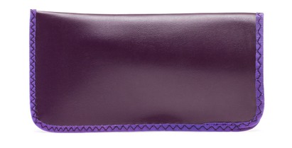 Angle of Large Reading Glasses Pouch in Purple, Women's and Men's  Soft Cases / Pouches
