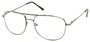Angle of The Wallace in Silver Frame, Women's and Men's  