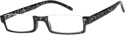 Angle of The Brent in Grey Tortoise, Women's and Men's Rectangle Reading Glasses