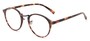 Angle of The Rory in Matte Tortoise, Women's and Men's Round Reading Glasses
