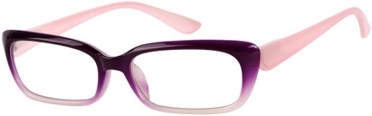 Angle of The Ursula in Purple Fade, Women's and Men's  