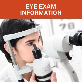 Eye Exam Information