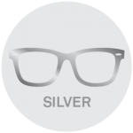 Silver Reading Glasses