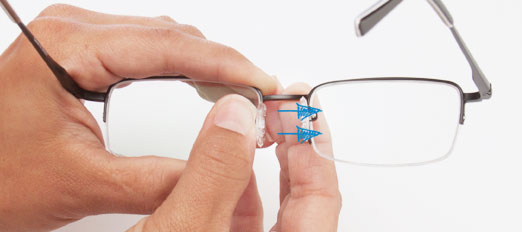 How Adjust Your Glasses at Home | Readers.com®