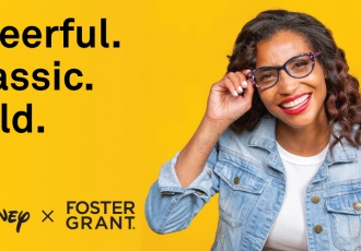 woman wearing Disney by Foster Grant glasses