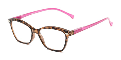 1339 Emma Cateye Reading Glasses 2.25 Clear Pink Readers NWT Amazon.com: AEZUNI Oversized Reading Glasses Women Large  main image 2