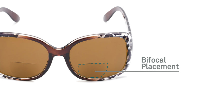 Reading Sunglasses - The Cassia Bifocal Reading Sunglasses - Bifocal - Image 6