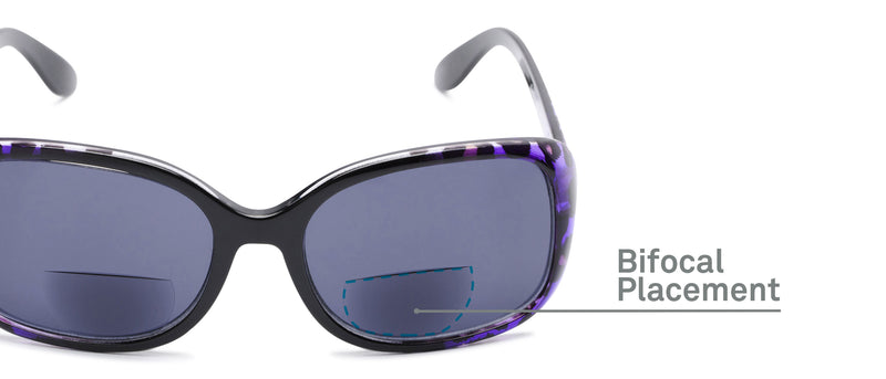 Reading Sunglasses - The Cassia Bifocal-Style Reading Sunglasses - Bifocal - Image 6