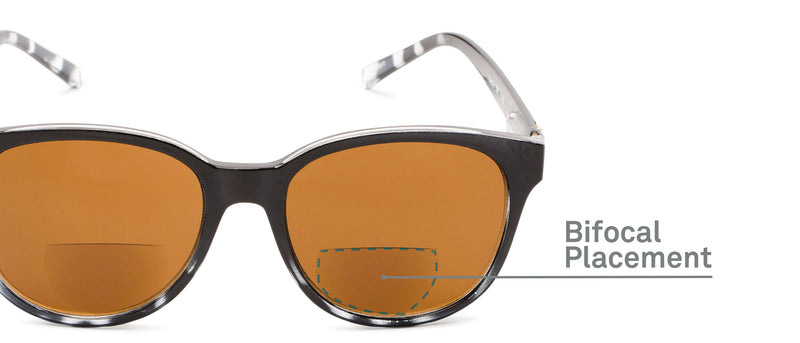 Reading Sunglasses - The Cecily Bifocal-Style Reading Sunglasses - Bifocal - Image 6
