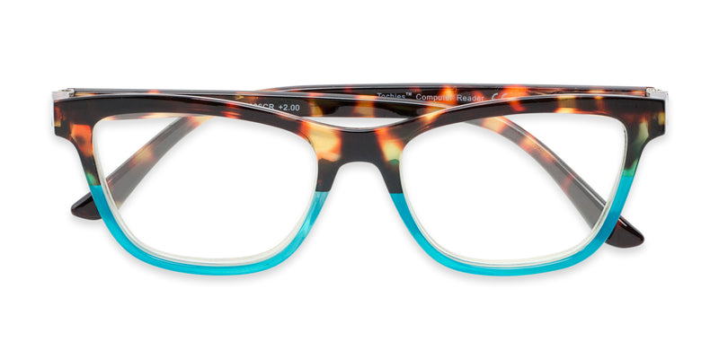 Blue Light Reading Glasses - The Domino - Fully Magnified - Image 5