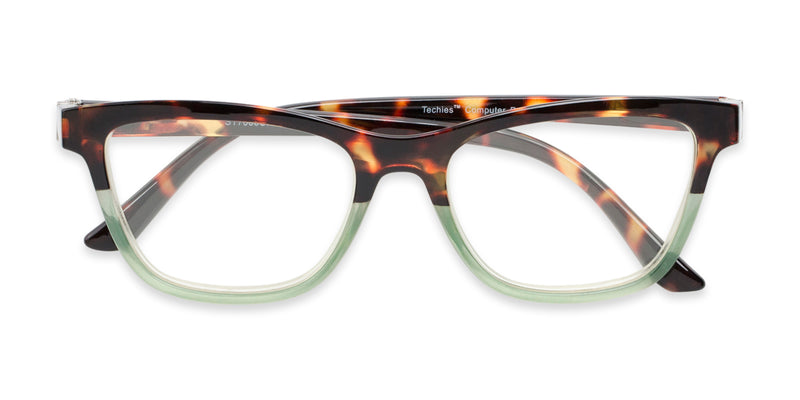 Blue Light Reading Glasses - The Domino - Fully Magnified - Image 5