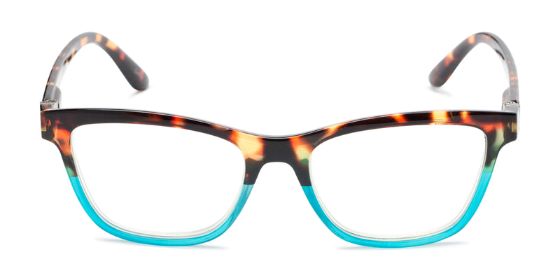 Blue Light Reading Glasses - The Domino - Fully Magnified - Image 2