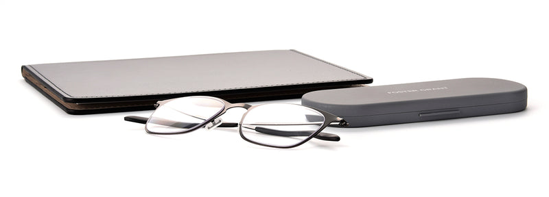 Blue Light Reading Glasses - The Liam Super Flat Blue Light Glasses by Foster Grant® - Unmagnified - Image 8