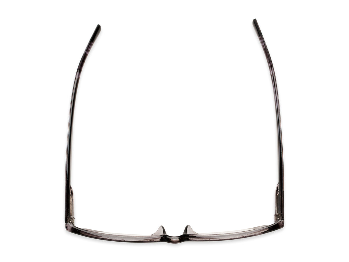 The Magnus - Reading Glasses - Fully Magnified - Grey Stripe | Readers.com