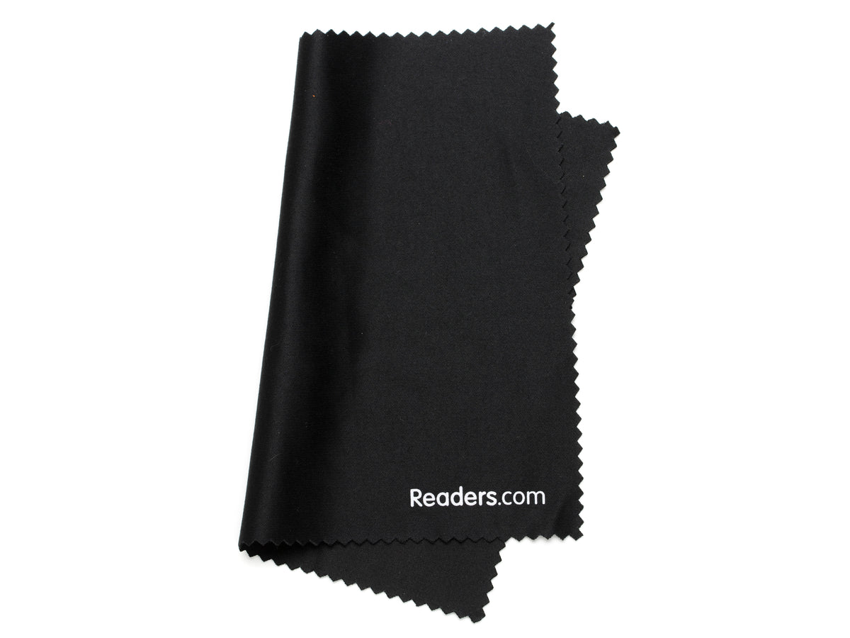 Microfiber Lens Cleaning Cloth - Cleaning Cloths - Black | Readers.com