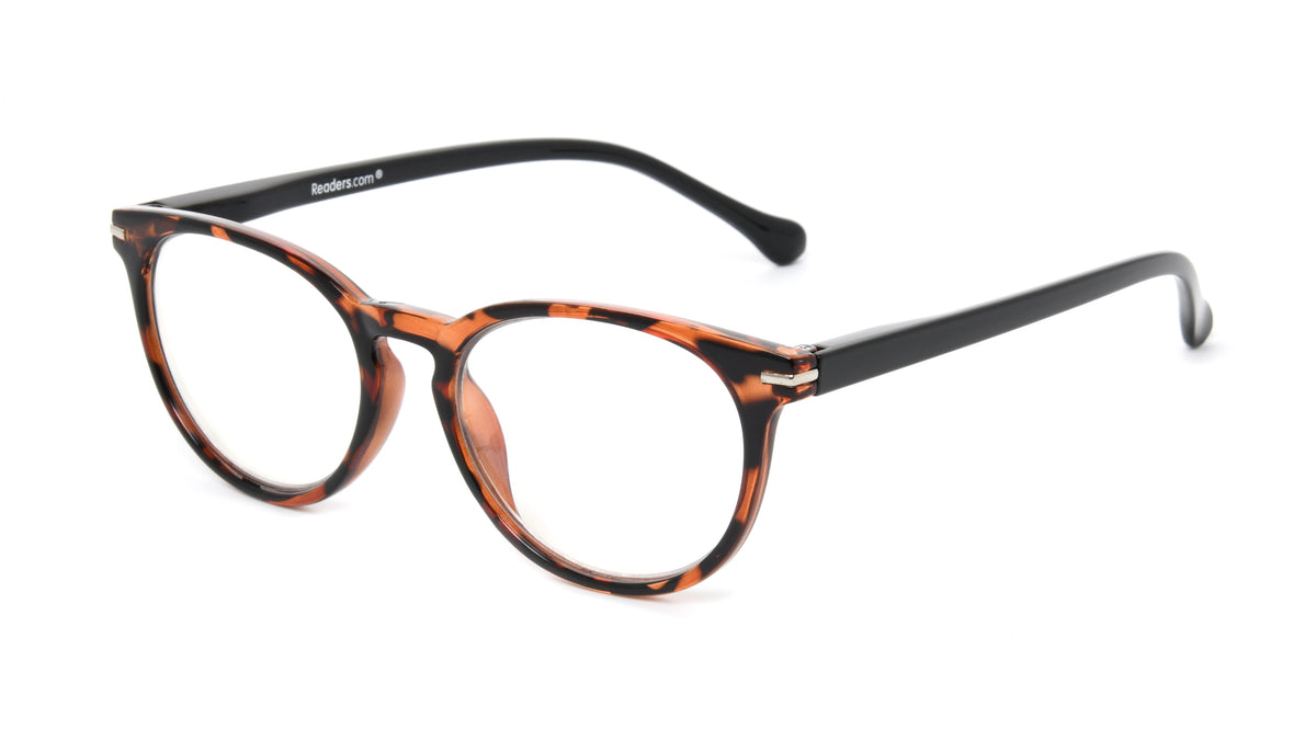 The Gemma Blue Light Reader - Reading Glasses - Fully Magnified - Shiny ...