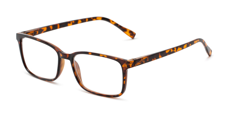 Blue Light Reading Glasses - The Edward - Fully Magnified - Image 1