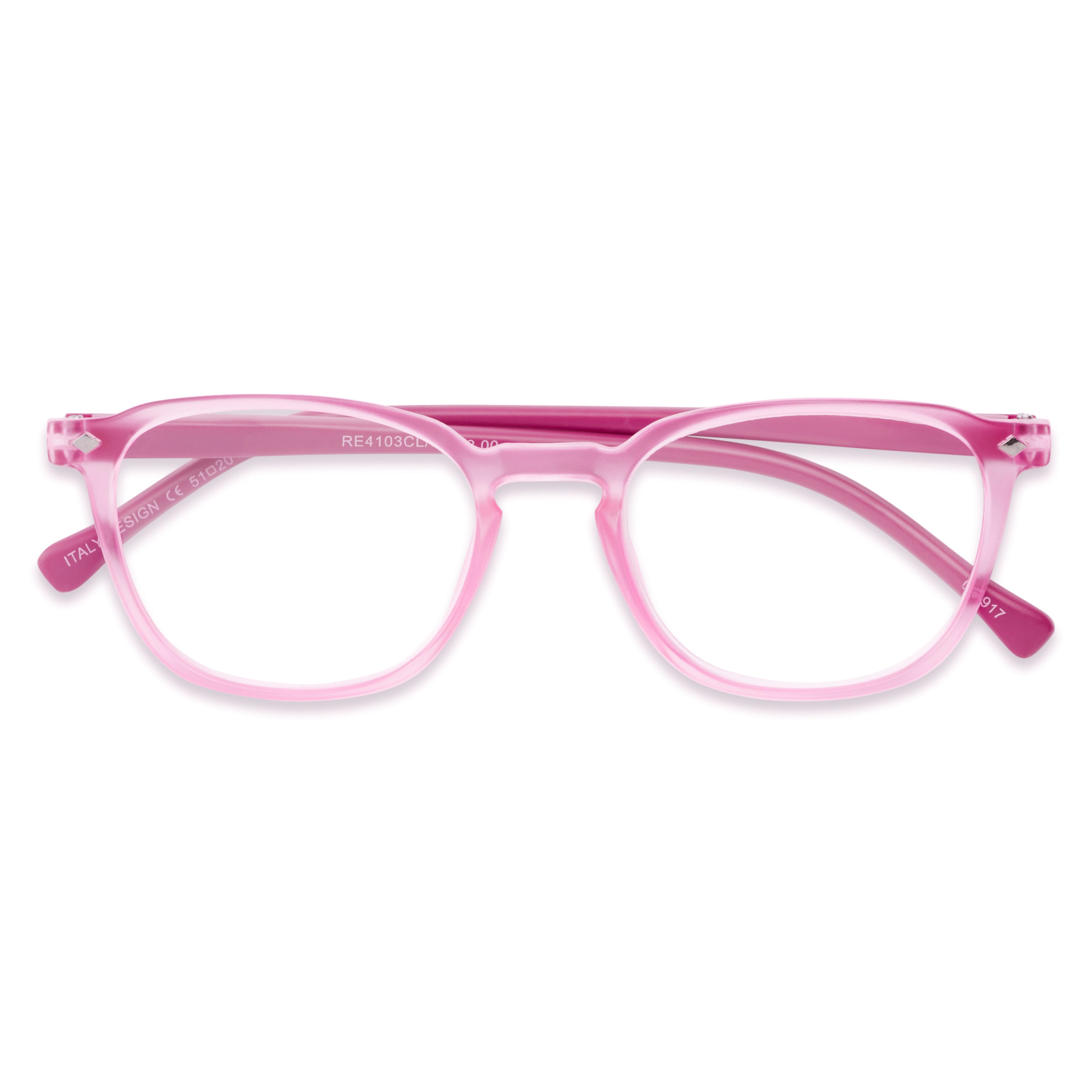 新品未使用 ayakawasaki ピンク eyeglasses case The Alistair - Reading Glasses - Fully Magnified - Matte Pink