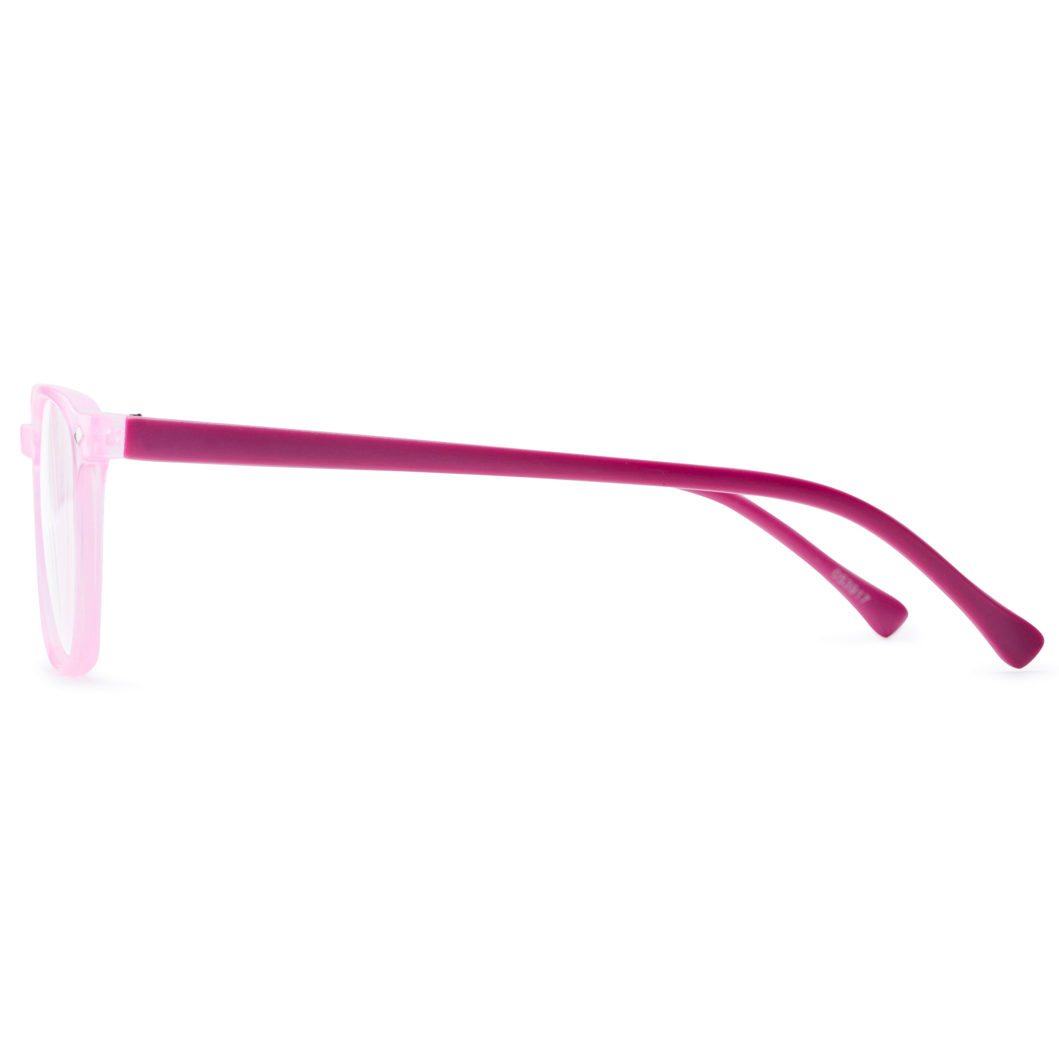 The Alistair - Reading Glasses - Fully Magnified - Matte Pink