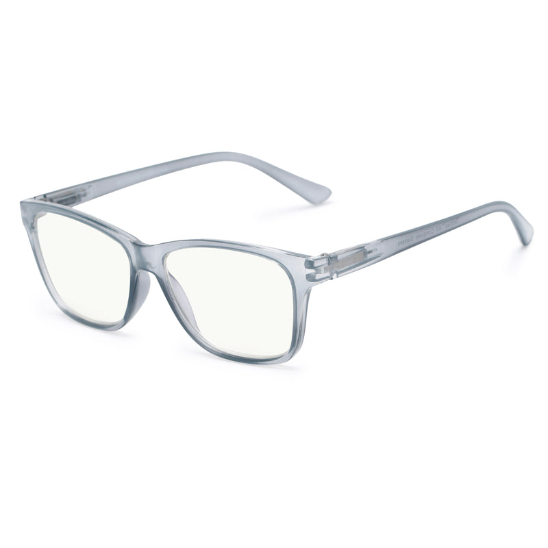 Blue Light Reading Glasses - The Francis - Fully Magnified - Image 1