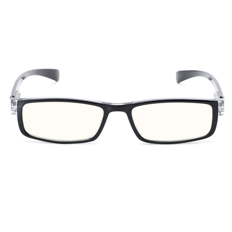 Blue Light Reading Glasses - The Pike Place Blue-Violet Light - Fully Magnified - Image 3