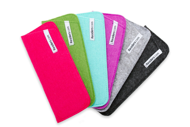 Soft Cases/Pouches - The Felt Reading Glasses Pouch - Blue - Image 2