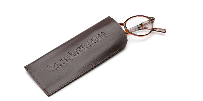 Soft Cases/Pouches - Reading Glasses Pouch - Brown - Image 3