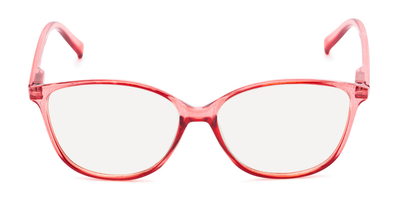 Blue Light Reading Glasses - The Strawberry - Fully Magnified - Image 2