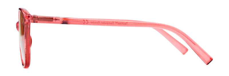 Blue Light Reading Glasses - The Strawberry - Fully Magnified - Image 3