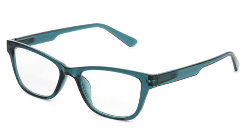 NWT RX-ABLE ELEMENTS EYEGLASS FRAMES VC-W22 TEAL Vista Rectangle Teal Full Rim Eyeglasses | Eyebuydirect main image 4