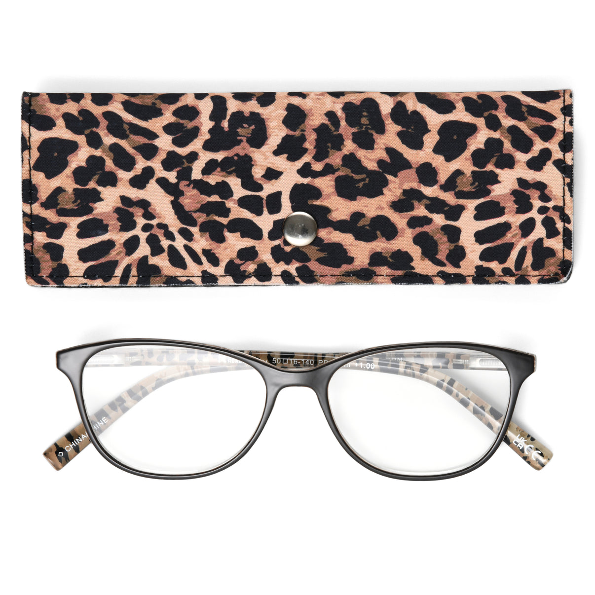 The Ruby - Reading Glasses - Fully Magnified - Brown - Leopard ...