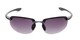 Front of The Jack Bifocal Reading Sunglasses in Black with Smoke