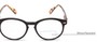 Detail of The Actor Bifocal in Black and Tortoise