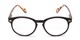 Front of The Actor Bifocal in Black and Tortoise