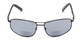 Front of The Albany Bifocal Reading Sunglasses in Matte Black with Smoke