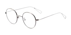 Angle of The Alchemy in Gunmetal, Women's and Men's Round Reading Glasses