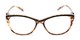 Front of The Ambrosia Bifocal in Brown Tortoise