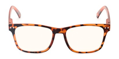 Front of The Arnold Multifocal Computer Reader in Tortoise with Light Yellow