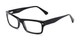 Angle of Atwood by felix + iris in Black, Women's and Men's Retro Square Reading Glasses