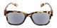 Front of The Azalea Reading Sunglasses in Tortoise with Smoke