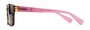 Side of The Azalea Reading Sunglasses in Tortoise/Pink with Smoke